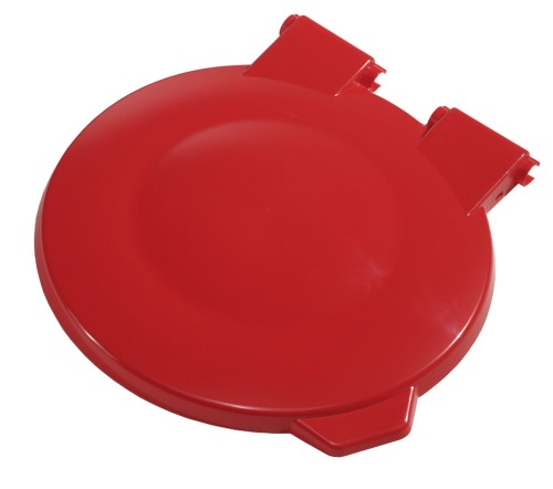 Pokrywa TTS do okrągłego stelaża Dust 120 l, czerwona (3542)