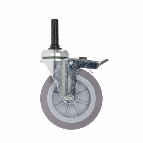 Koło ø 125 mm z hamulcem do wózka TTS Green Line