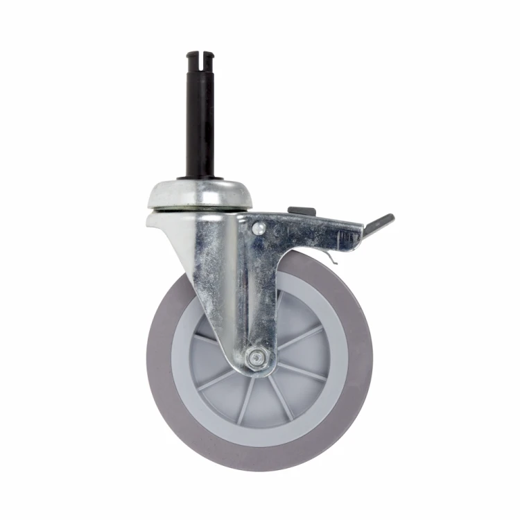 Koło ø 125 mm z hamulcem do wózka TTS Magic Line