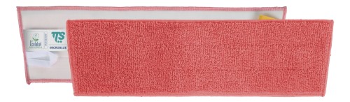 Mop płaski na rzep TTS MICRORED 40cm komplet