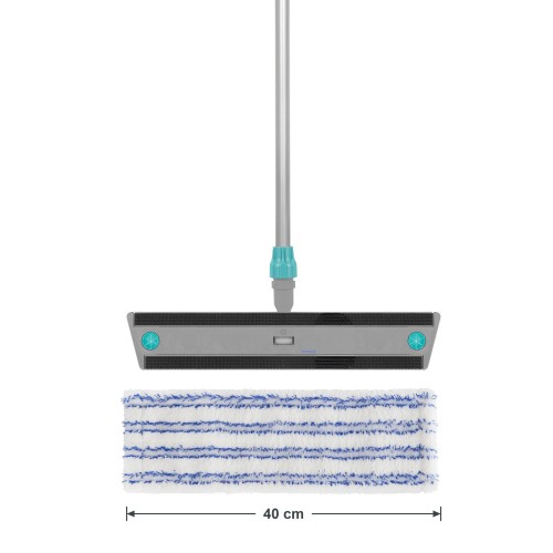 Mop płaski na rzep TTS SOFT BAND 40cm komplet – stelaż Velook, kij aluminiowy i wkład Soft Band