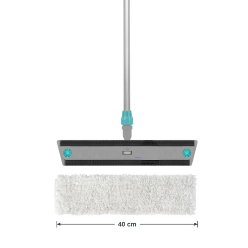 Mop płaski na rzep TTS MICROSPLIT 32 40cm komplet – stelaż Velook, kij aluminiowy i wkład Microsplit 32
