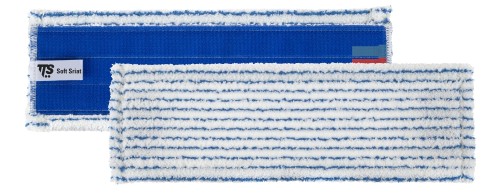 Mop płaski na rzep TTS SOFT STRIAT 60cm komplet