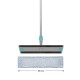 Mop płaski na rzep TTS SOFT STRIAT 60cm komplet – stelaż Velook, kij aluminiowy i wkład Soft Striat