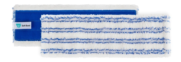 Mop płaski na rzep TTS SOFT BAND 60cm komplet