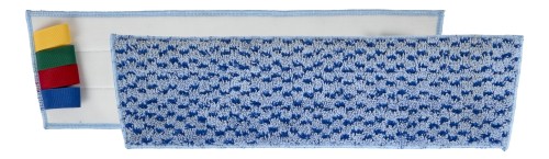 Mop płaski na rzep TTS MICROSAFE 60cm komplet