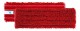 Mop płaski na rzep TTS MICRORICCIO czerwony 60cm komplet
