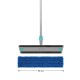 Mop płaski na rzep TTS MICRORICCIO niebieski 60cm komplet – stelaż Velook, kij aluminiowy i niebieski wkład Microriccio