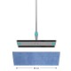 Mop płaski na rzep TTS MICROBLUE 60cm komplet – stelaż Velook, kij aluminiowy i wkład Microblue