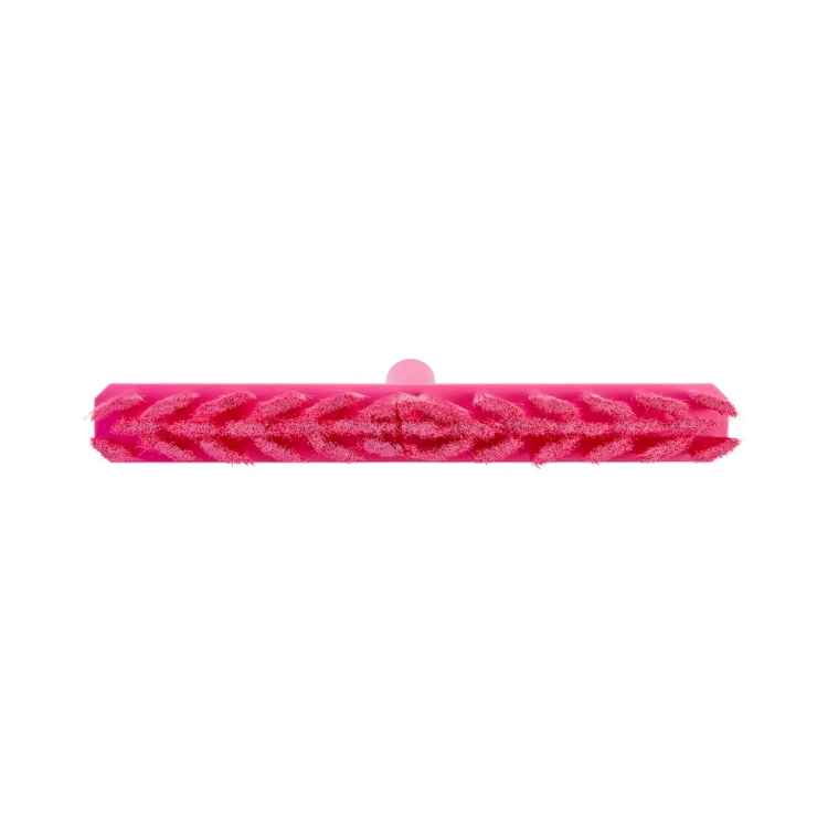 Miotła UST 40 cm miękka włosie formowane w blok różowa Vikan – ujęcie 2