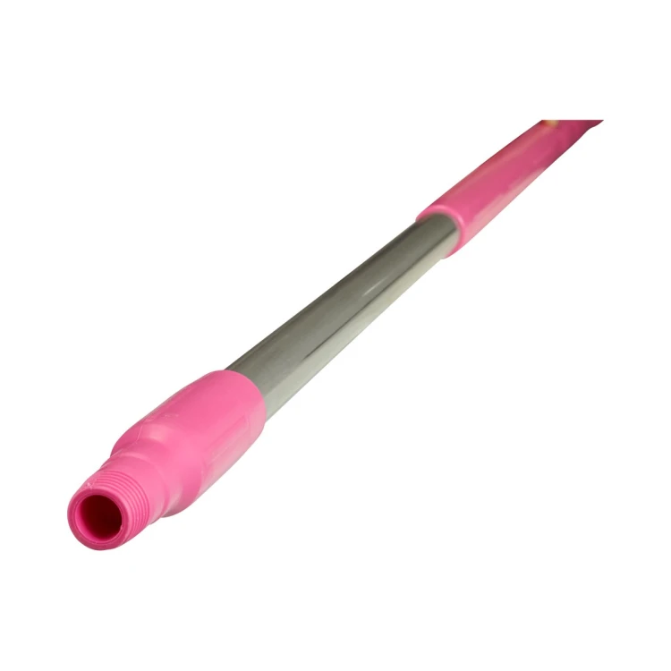 Kij aluminiowy Ø31 mm 131 cm z uchwytem komfortowym różowy Vikan – ujęcie 2
