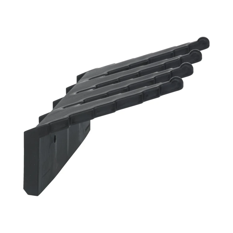 Wieszak ścienny 24 cm ultrahigieniczny bez szczelin czarny Vikan – ujęcie 2