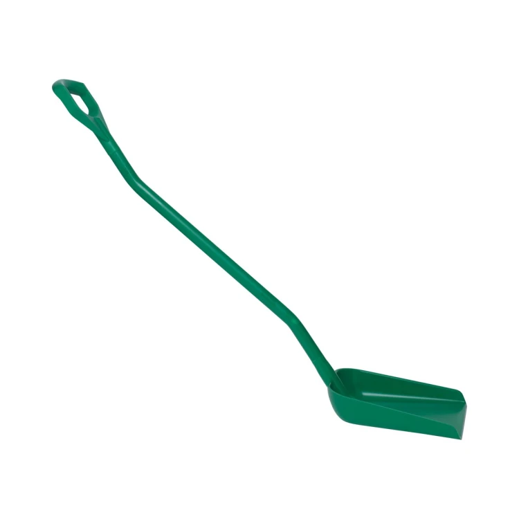 Szufla ergonomiczna 128 cm z małą łopatą uchwyt D zielona Vikan – ujęcie 2