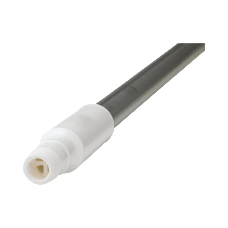 Kij aluminiowy z przepływem wody 156,5 cm z końcówką na wąż biały Vikan – ujęcie 3
