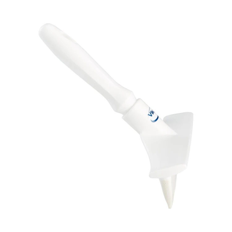 Ściągacz ultrahigieniczny stołowy 24,5 cm jednolite pióro biały Vikan – ujęcie 4