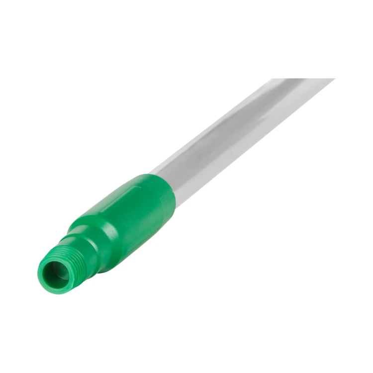 Kij aluminiowy Ø25 mm 126 cm z kolorowym uchwytem zielony Vikan – ujęcie 3