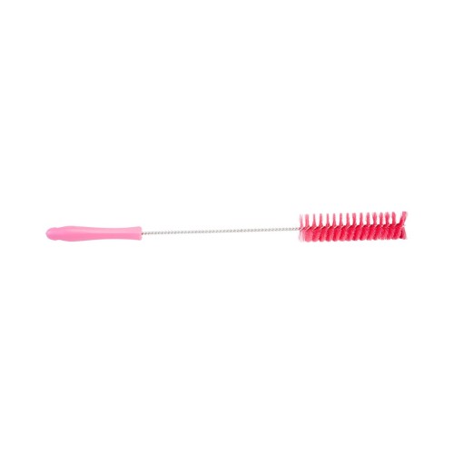 Szczotka do rur Ø40 mm 50 cm twarda na skręcanym drucie różowa Vikan – ujęcie 2