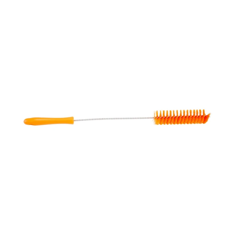 Szczotka do rur Ø40 mm 50 cm twarda na skręcanym drucie pomarańczowa Vikan – ujęcie 3