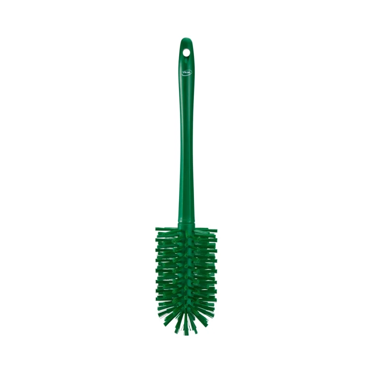 Szczotka do rur Ø90 mm jednoczęściowa z uchwytem 43 cm średnio-twarda zielona Vikan – ujęcie 3