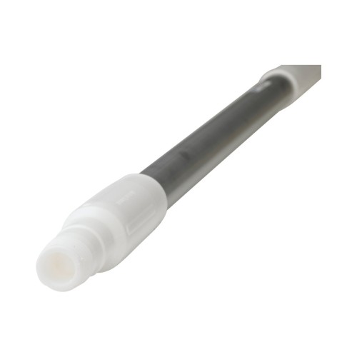Kij aluminiowy Ø31 mm 131 cm z uchwytem komfortowym biały Vikan – ujęcie 2