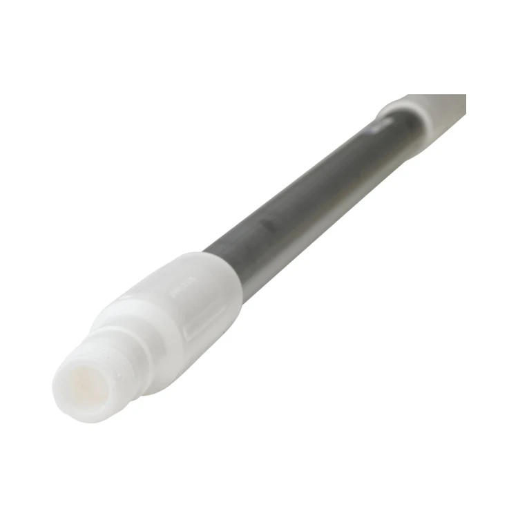 Kij aluminiowy Ø31 mm 131 cm z uchwytem komfortowym biały Vikan – ujęcie 2