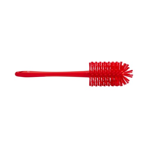 Szczotka do rur Ø90 mm jednoczęściowa z uchwytem 43 cm średnio-twarda czerwona Vikan – ujęcie 2