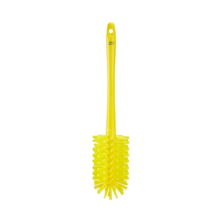 Szczotka do rur Ø90 mm jednoczęściowa z uchwytem 43 cm średnio-twarda żółta Vikan – ujęcie 3
