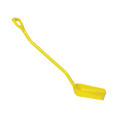 Szufla ergonomiczna 128 cm z małą łopatą uchwyt D żółta Vikan – ujęcie 2