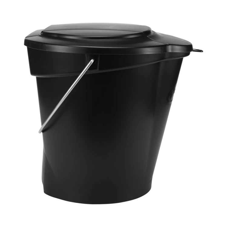 Pokrywa zatrzaskowa do wiadra 12 l czarna Vikan – ujęcie 5