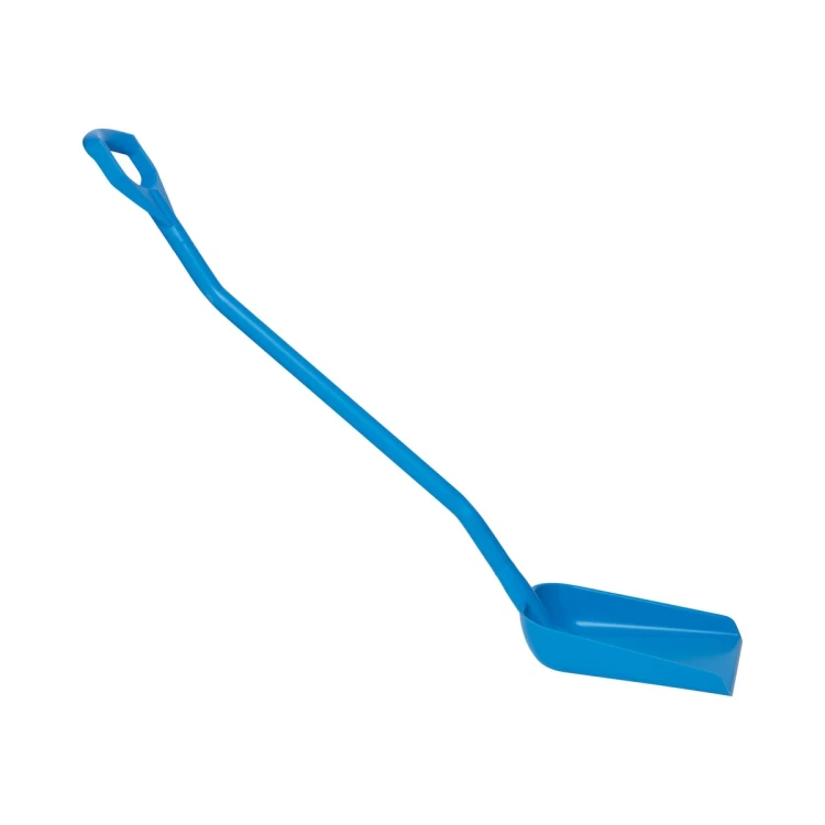 Szufla ergonomiczna 128 cm z małą łopatą uchwyt D niebieska Vikan – ujęcie 2