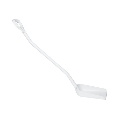 Szufla ergonomiczna 128 cm z małą łopatą uchwyt D biała Vikan – ujęcie 2