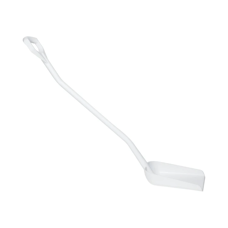 Szufla ergonomiczna 128 cm z małą łopatą uchwyt D biała Vikan – ujęcie 2
