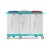 Wózek na odpady TTS Magic Line 150P Professional, zamykany, 3x150 l – detal