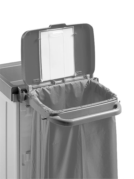 Wózek na odpady TTS Magic Line 30B Basic, 2x120 l – aranżacja