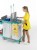 Wózek serwisowy TTS Magic Line 310E Elegance, 3 segmenty, worek 150 l – aranżacja