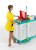 Wózek serwisowy TTS Magic Line 390E Elegance, 2 worki 150 l do segregacji – aranżacja