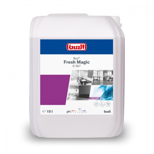 Buzil Buz Fresh Magic G567 10L płyn z blokerem zapachów do uzupełniania butelek