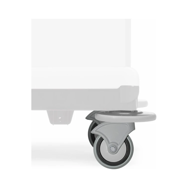 Koło gumowe ø 125 mm pod odbojnik ø 200 mm do wózka TTS Magic Line – detal