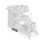 PLASTIKOWA PODSTAWA POD MOP TTS – detal
