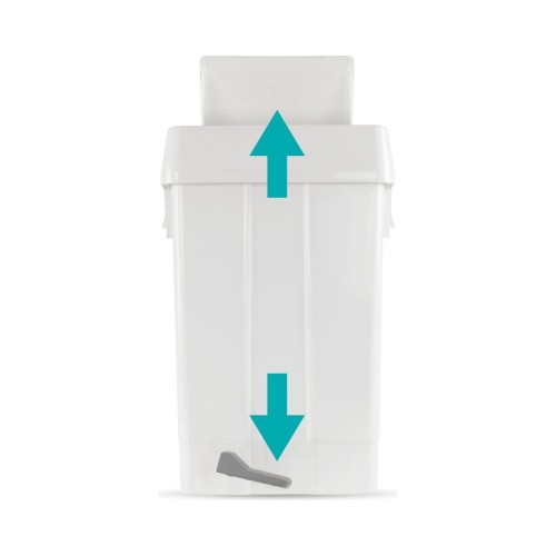 Pojemnik sanitarny Elle na odpady TTS 25L – detal