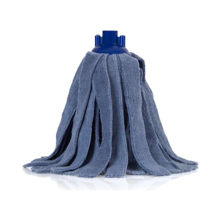 Mop paskowy TTS z mikrofibry niebieski 200g – detal