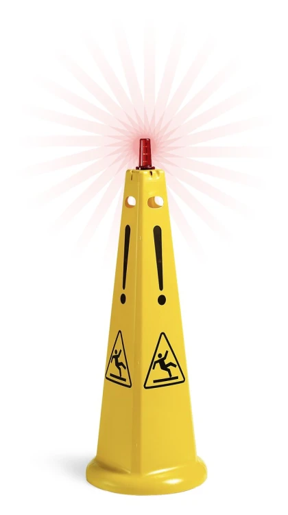 Stojak ostrzegawczy TTS 93cm – aranżacja