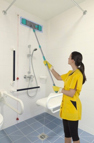Stelaż do mopa TTS SPEEDY Light 40cm z blokadą – aranżacja