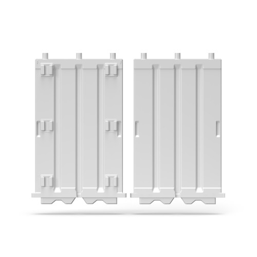 Ściana asymetryczna haki–gładka do wózków Mini Magic i Magic System