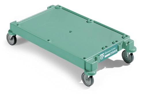 Podstawa mała 87 × 50 cm z kołami ø 100 mm do wózka Green Line 165
