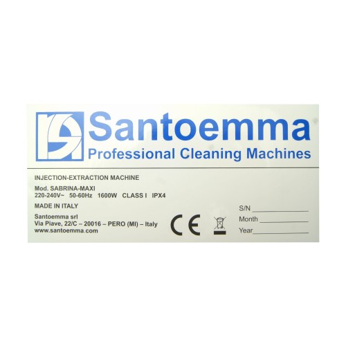 Etykieta panelu Santoemma 156
