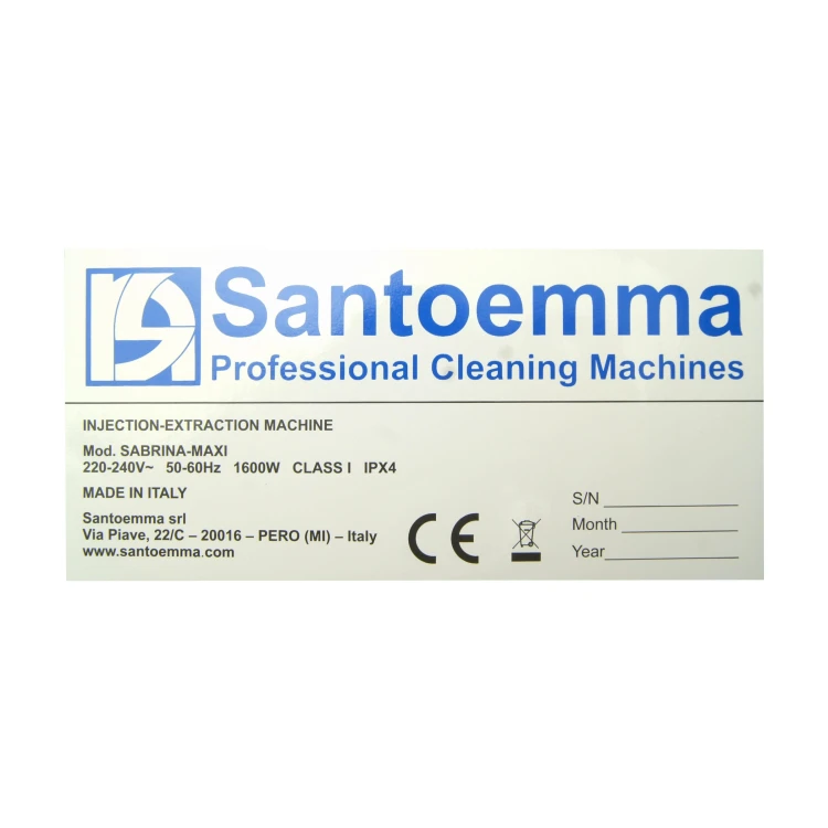 Etykieta panelu Santoemma 156