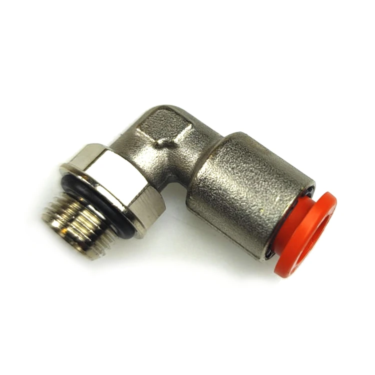 Złącze automatyczne kolankowe M 1/8" do rurki 6/8 Santoemma 6053A