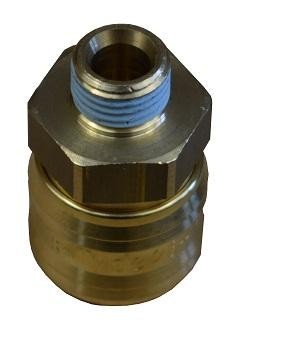Szybkozłączka metalowa żeńska F 1/4" Santoemma 687-T