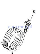 Kabel 10 m z wtyczką EURO do odkurzacza Santoemma BT.005